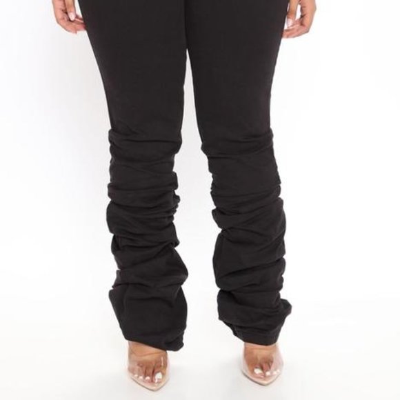 Fashion Nova "Strike A Pose" Stacked Jeans (3X) - Picture 5 of 16